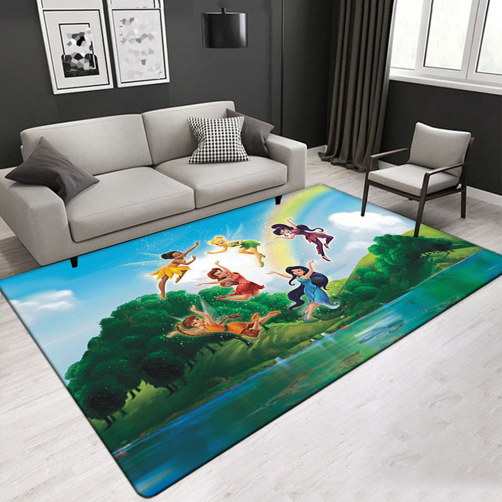 Tinkerbell Carpet Living Room Bedroom Mats Kitchen Bathroom Rugs