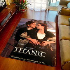 Titanic Romantic Love Carpet Living Room Bedroom Sofa Rug Door Mat