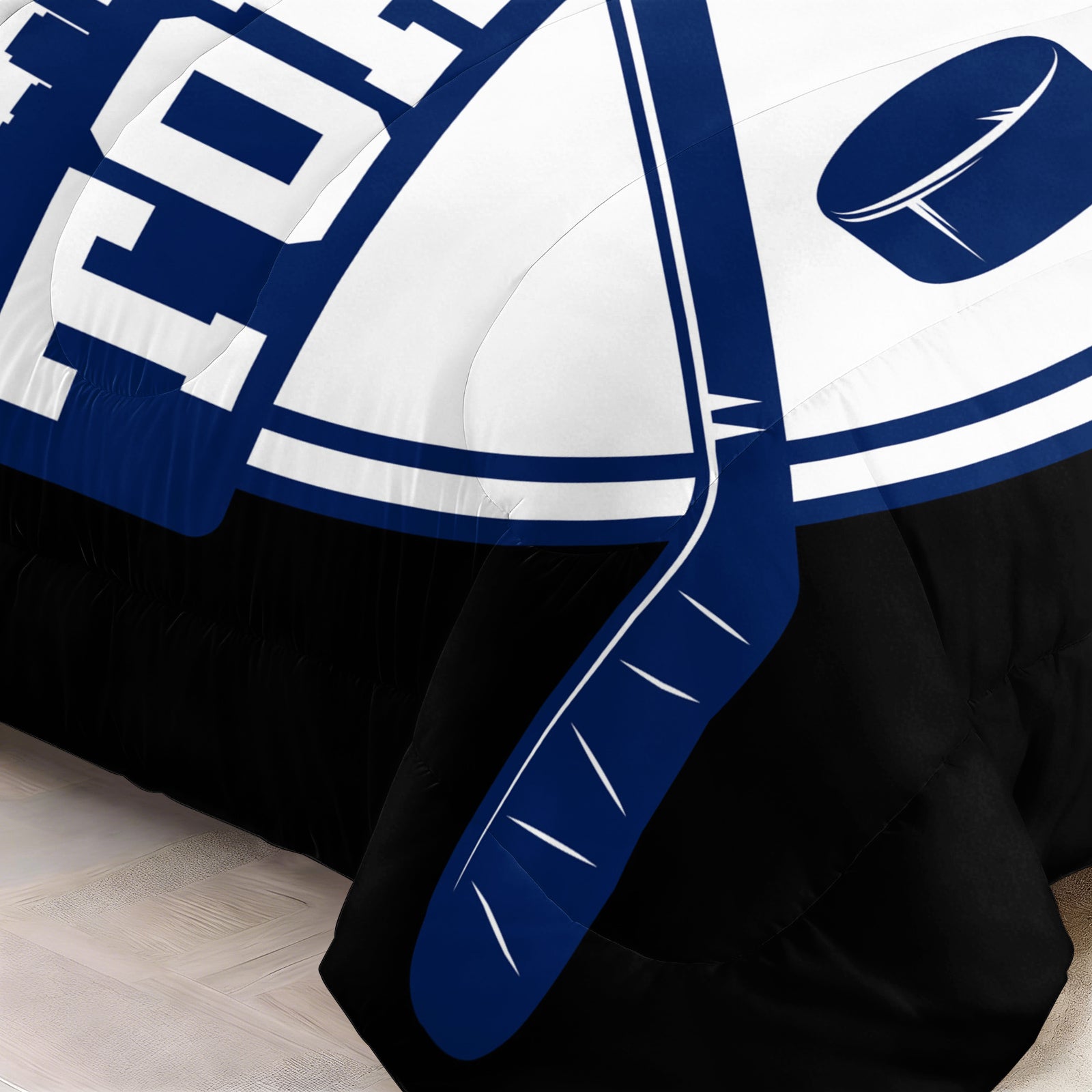 Toronto Maple Leafs Hockey League Comforter Pillowcase Sets Blanket All Season Reversible Quilted Duvet