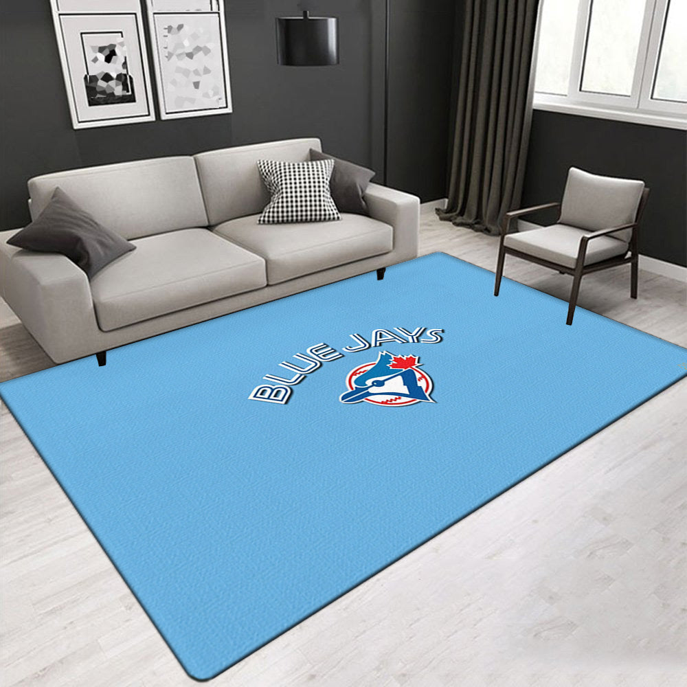 Toronto Baseball Blue Jays Carpet Living Room Bedroom Mats Kitchen Bathroom Rugs