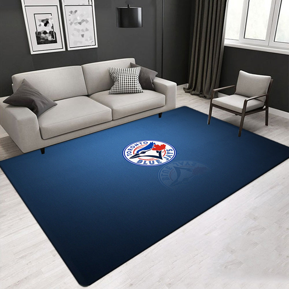 Toronto Baseball Blue Jays Carpet Living Room Bedroom Mats Kitchen Bathroom Rugs