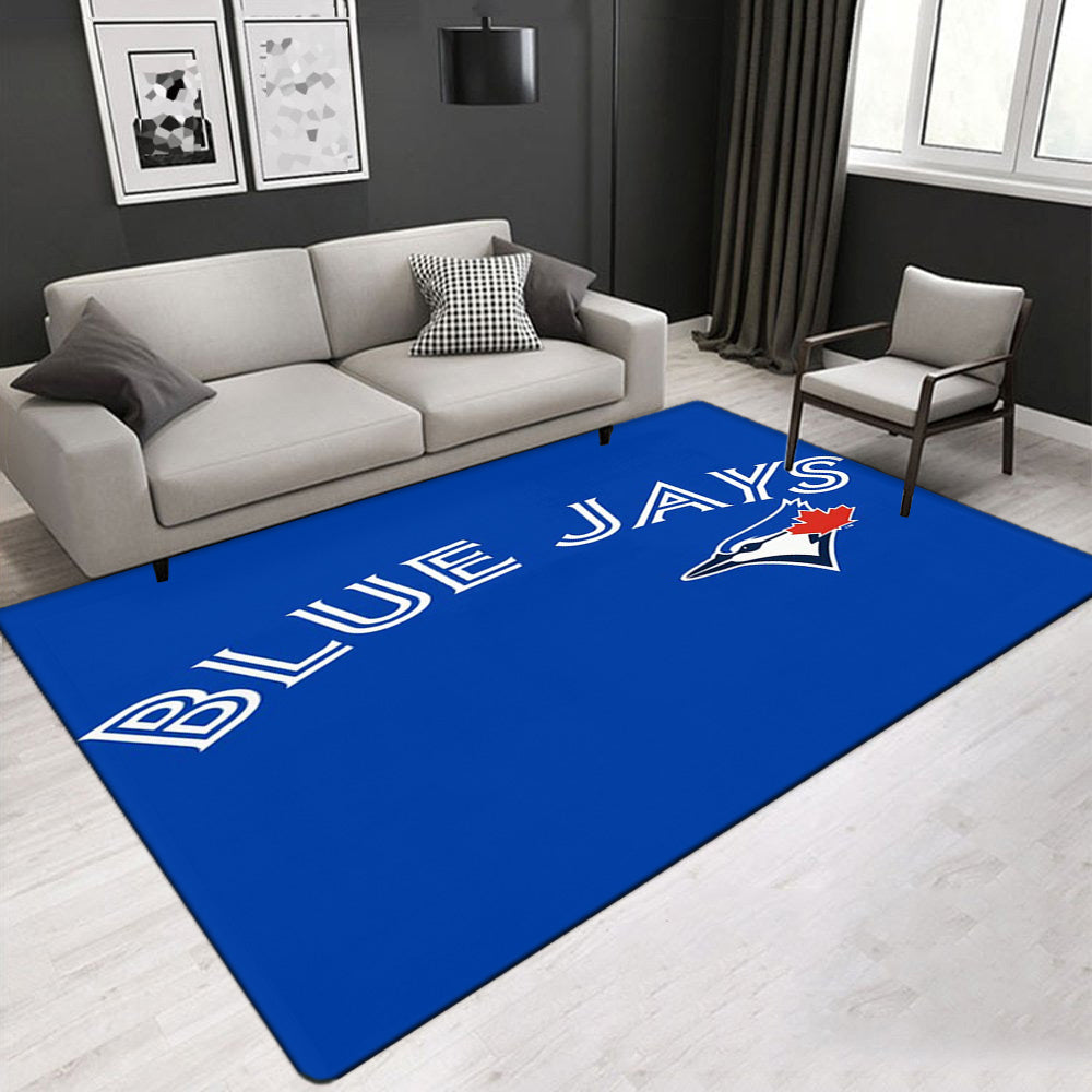 Toronto Baseball Blue Jays Carpet Living Room Bedroom Mats Kitchen Bathroom Rugs