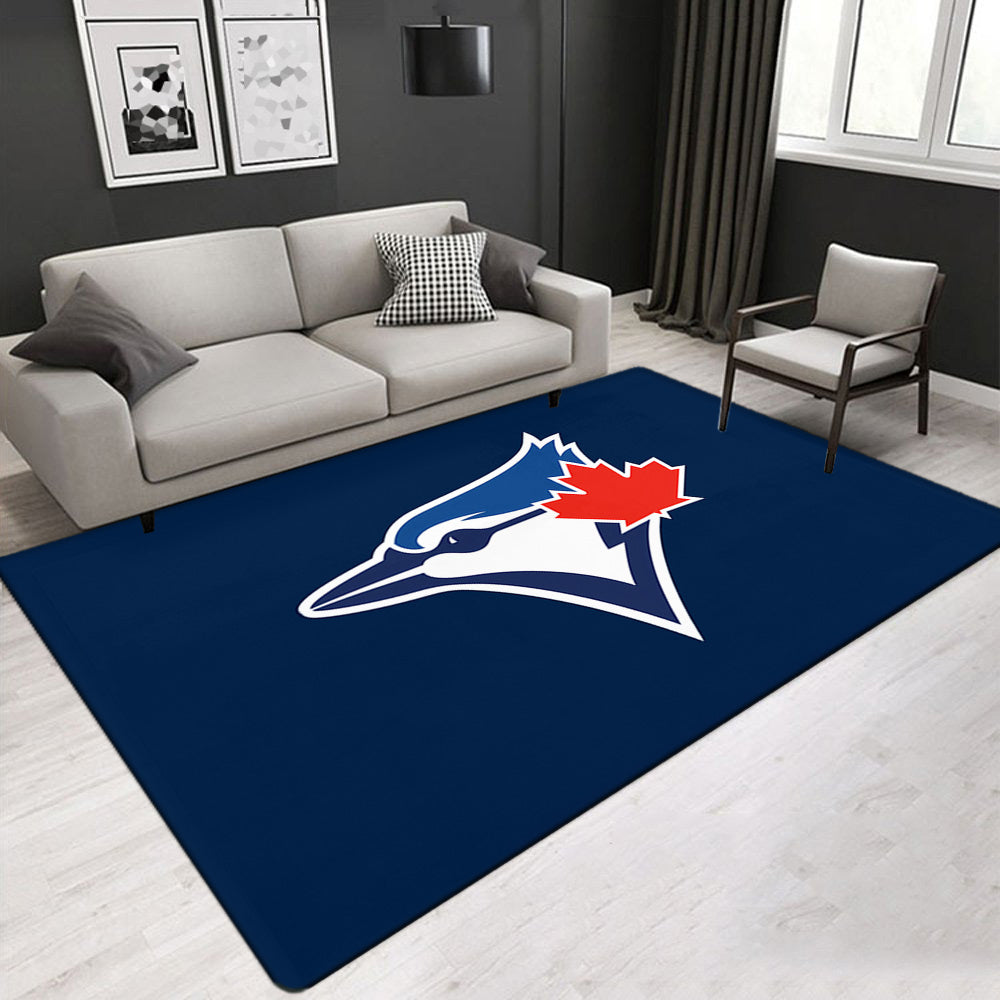 Toronto Baseball Blue Jays Carpet Living Room Bedroom Mats Kitchen Bathroom Rugs