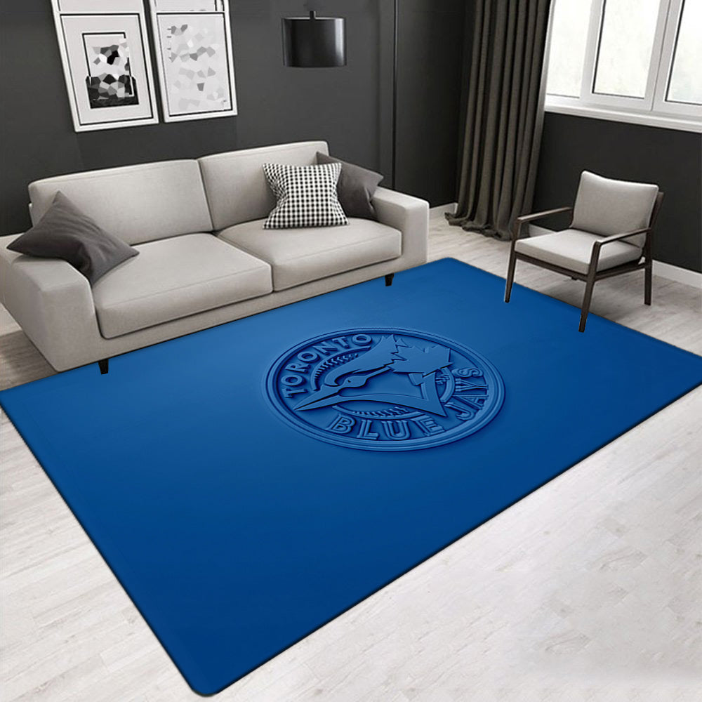 Toronto Baseball Blue Jays Carpet Living Room Bedroom Mats Kitchen Bathroom Rugs