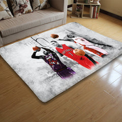 Toronto Basketball Raptors Carpet Living Room Bedroom Mats Kitchen Bathroom Rug