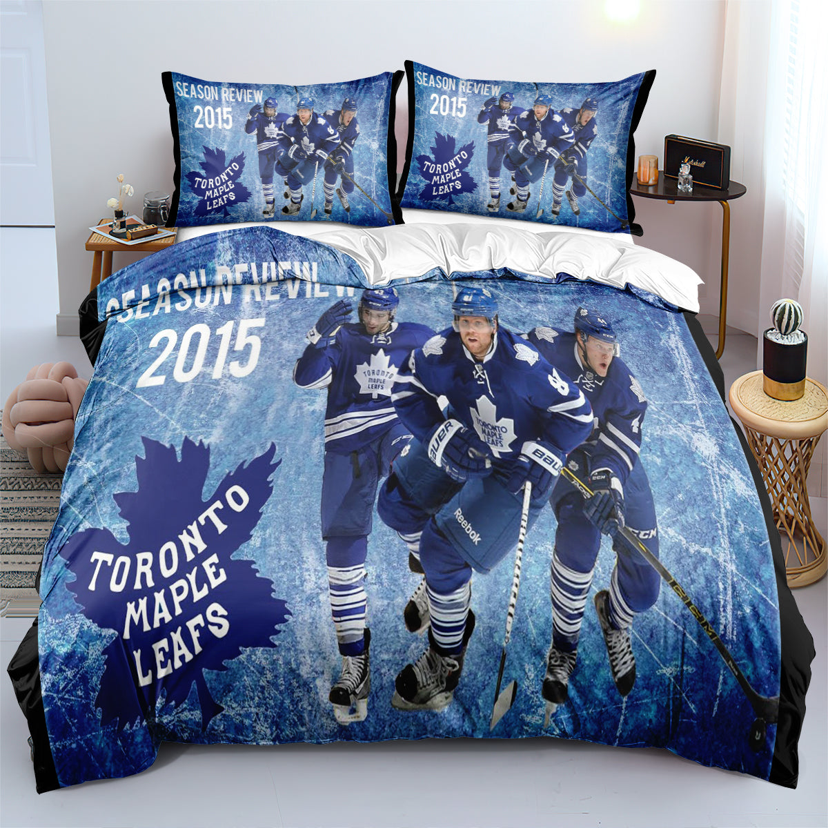 Toronto Maple Leafs Hockey League 3D Printed Duvet Cover Quilt Cover Pillowcase