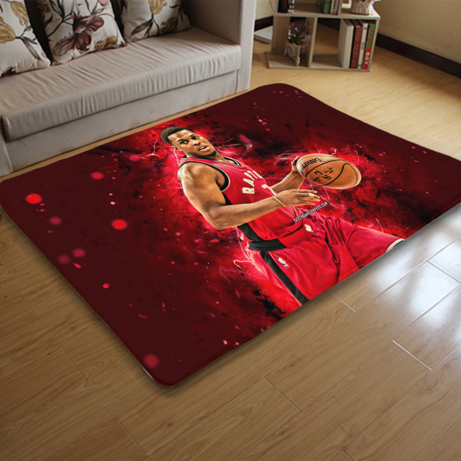 Toronto Basketball Raptors Carpet Living Room Bedroom Mats Kitchen Bathroom Rug