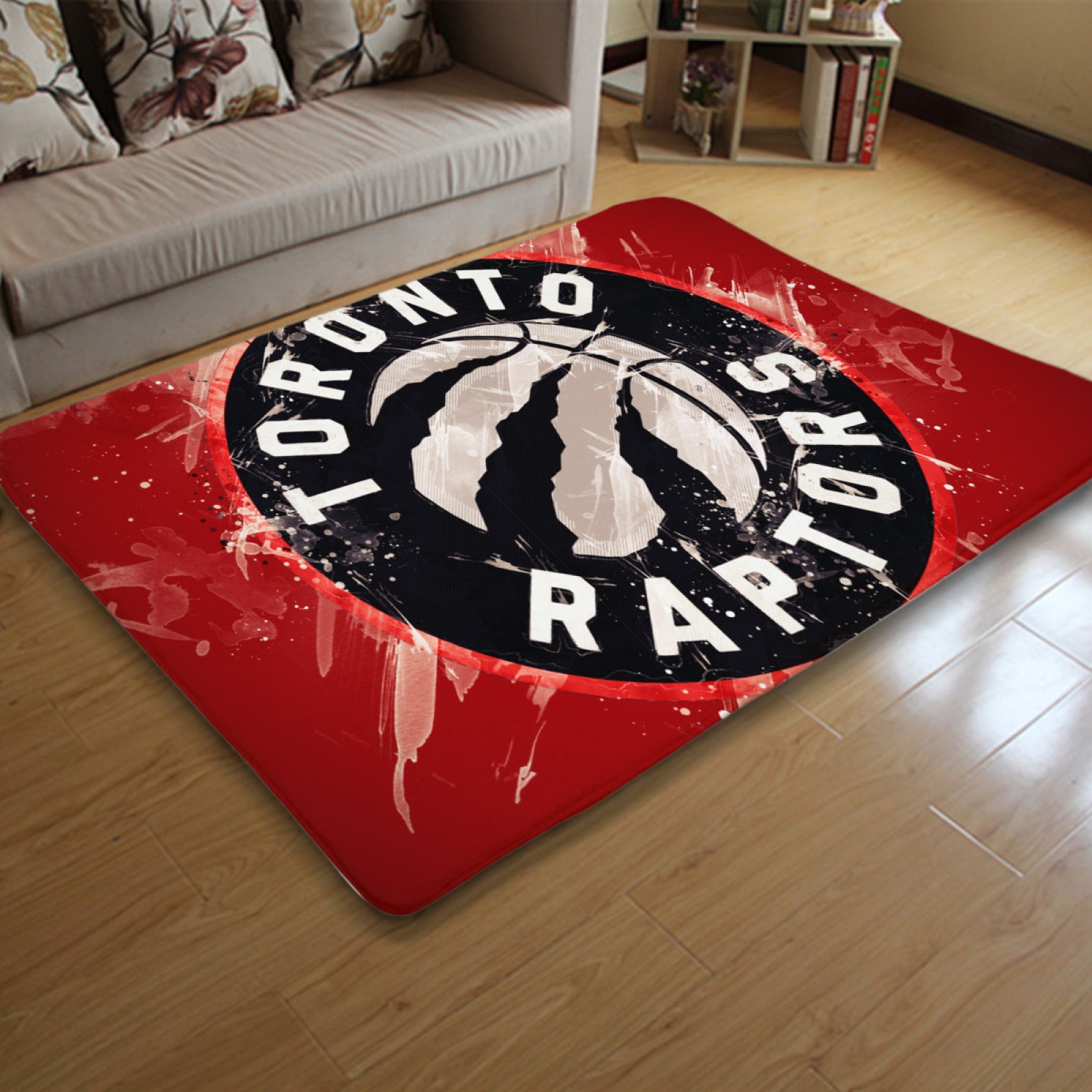 Toronto Basketball Raptors Carpet Living Room Bedroom Mats Kitchen Bathroom Rug