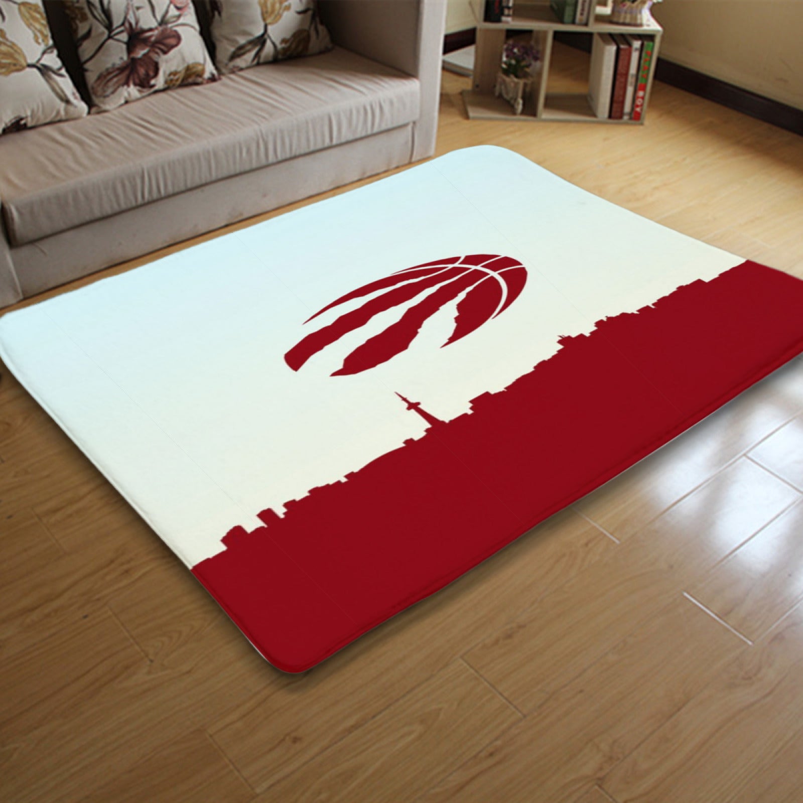 Toronto Basketball Raptors Carpet Living Room Bedroom Mats Kitchen Bathroom Rug