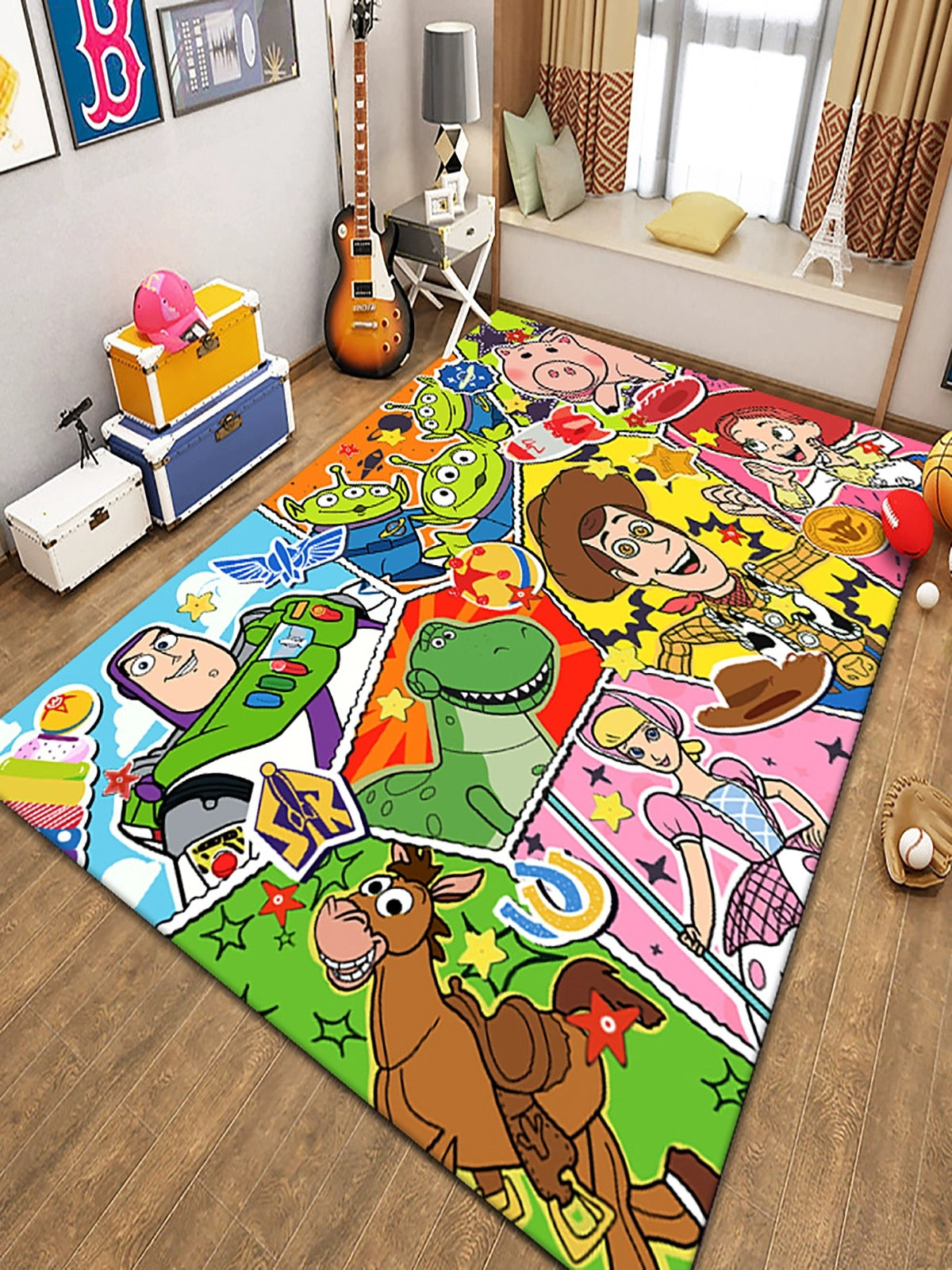 Toy Story Cosplay Carpet Living Room Bedroom Sofa Rug Door Mat