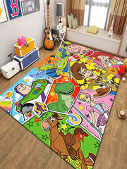 Toy Story Cosplay Carpet Living Room Bedroom Sofa Rug Door Mat