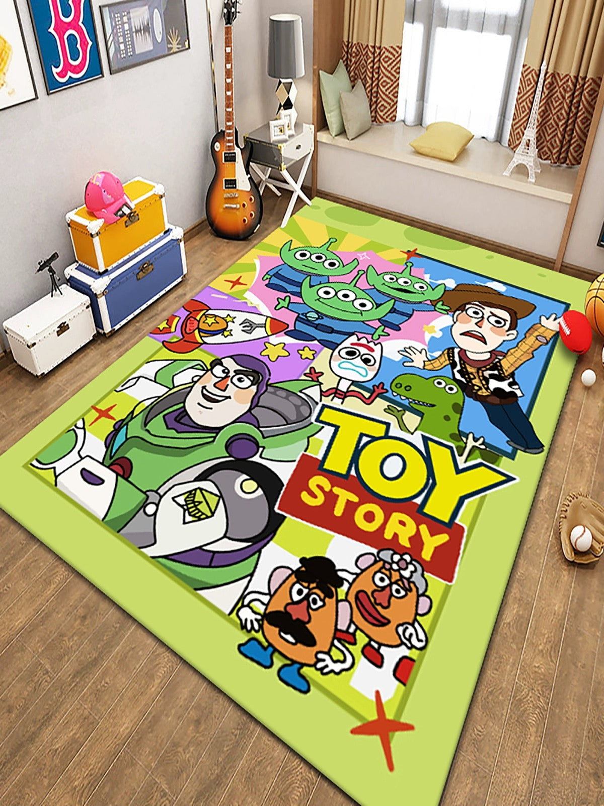 Toy Story Cosplay Carpet Living Room Bedroom Sofa Rug Door Mat