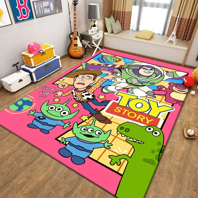 Toy Story Cosplay Carpet Living Room Bedroom Sofa Rug Door Mat