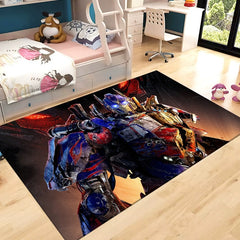Transformers Cosplay Carpet Living Room Bedroom Sofa Rug Door Mat