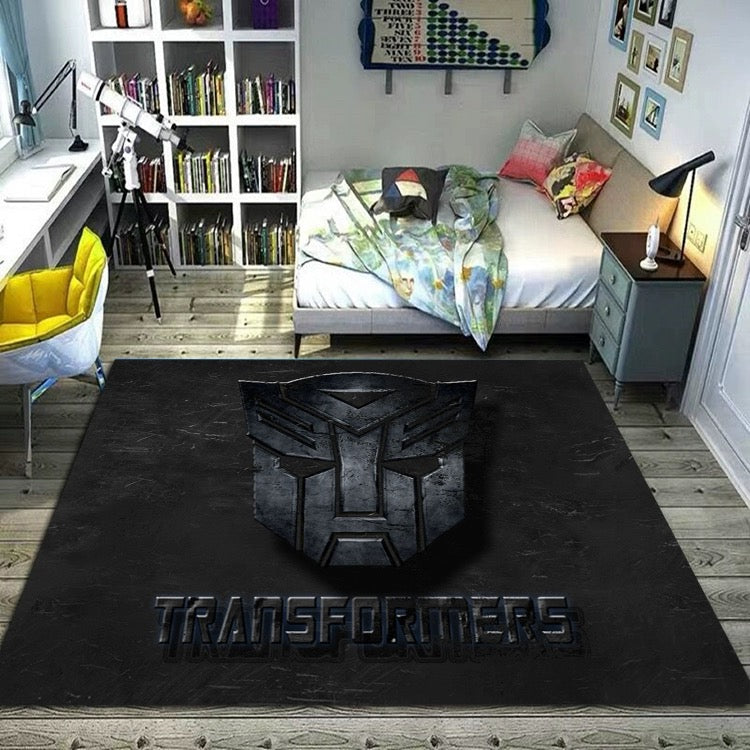 Transformers Cosplay Carpet Living Room Bedroom Sofa Rug Door Mat