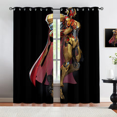 Marvel Rivals Ultron Blackout Curtains Drapes For Window Treatment Set