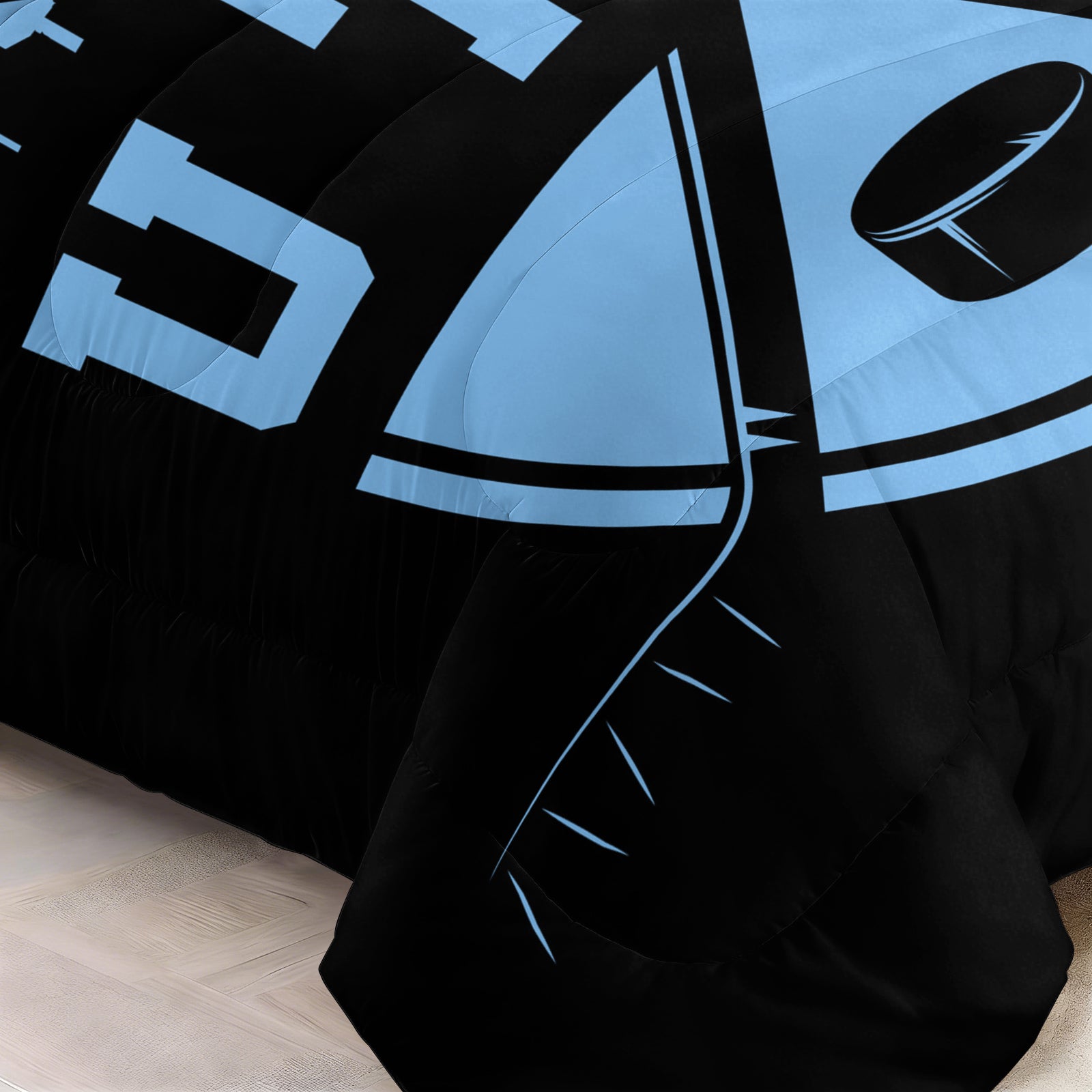 Utah Mammoth Hockey League Comforter Pillowcase Sets Blanket All Season Reversible Quilted Duvet