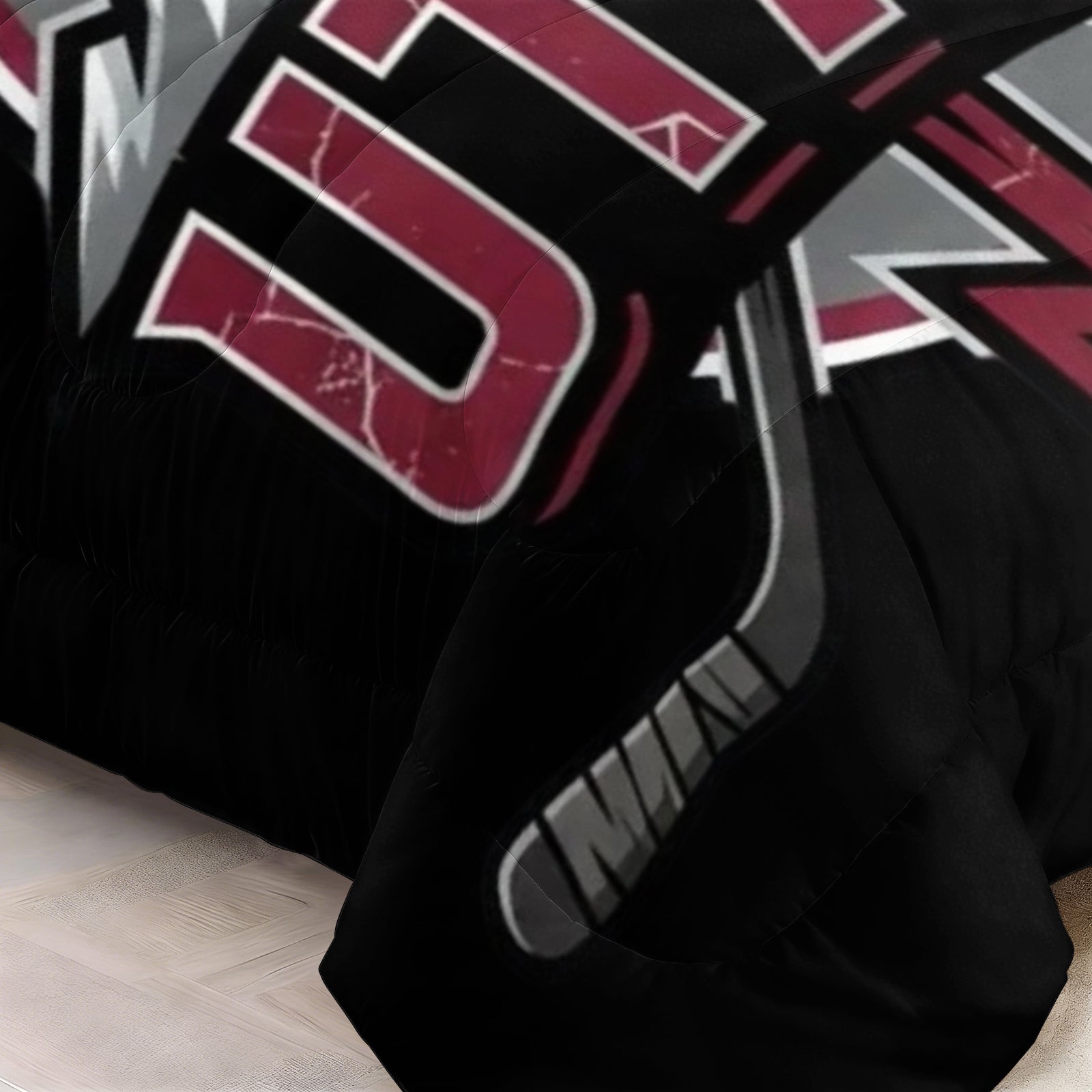 Utah Mammoth Hockey League Comforter Pillowcase Sets Blanket All Season Reversible Quilted Duvet