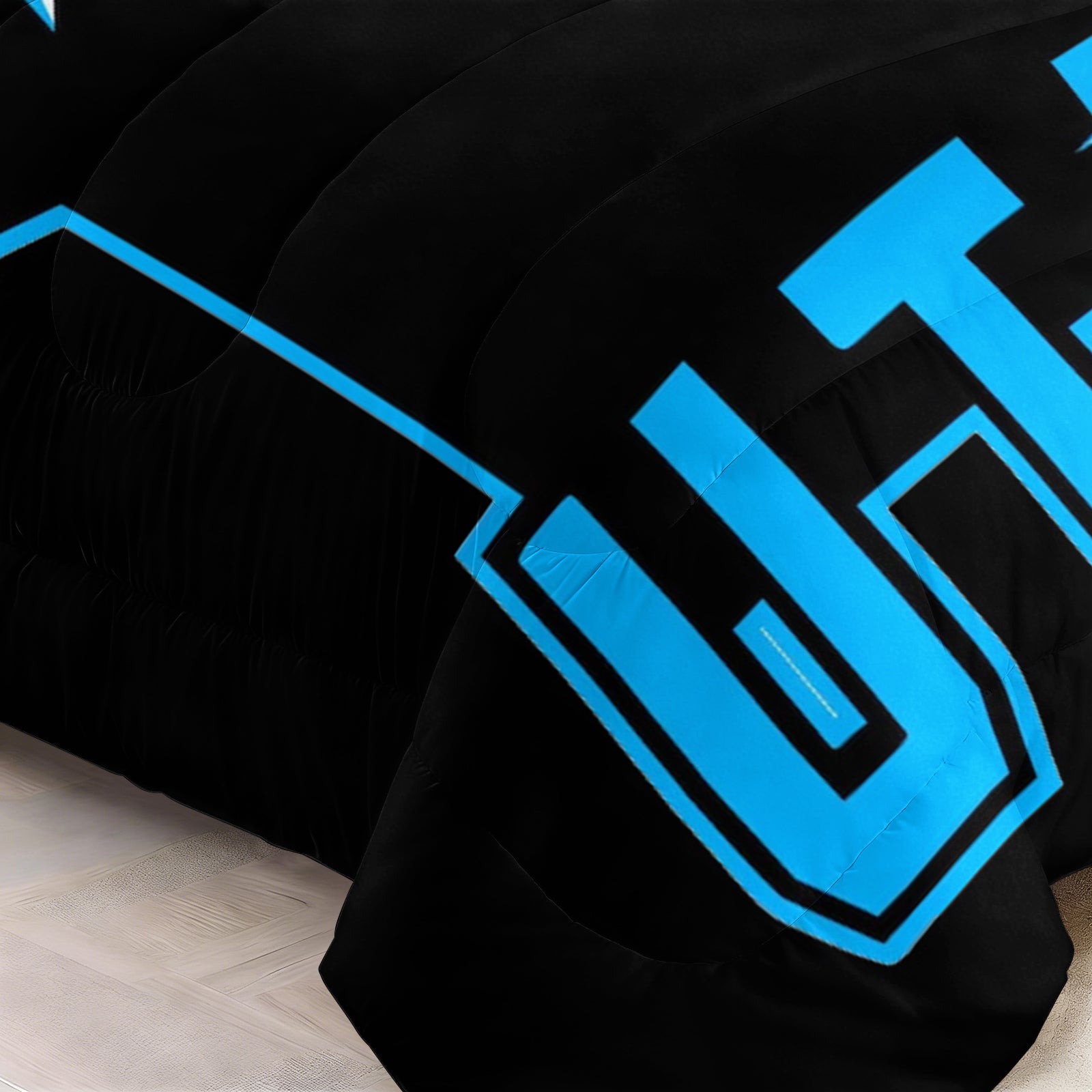 Utah Mammoth Hockey League Comforter Pillowcase Sets Blanket All Season Reversible Quilted Duvet