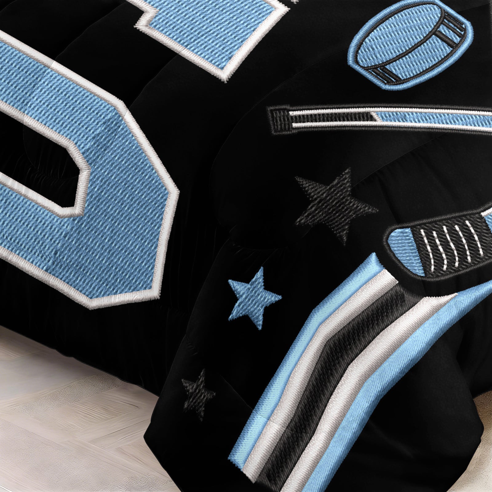 Utah Mammoth Hockey League Comforter Pillowcase Sets Blanket All Season Reversible Quilted Duvet
