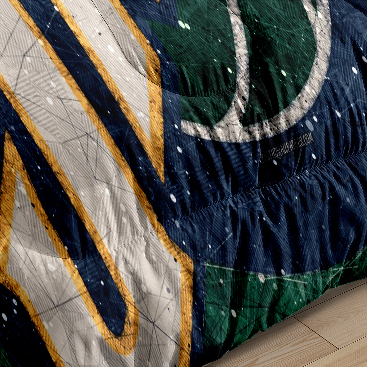 Utah Jazz Basketball Comforter Pillowcase Sets Blanket All Season Reversible Quilted Duvet