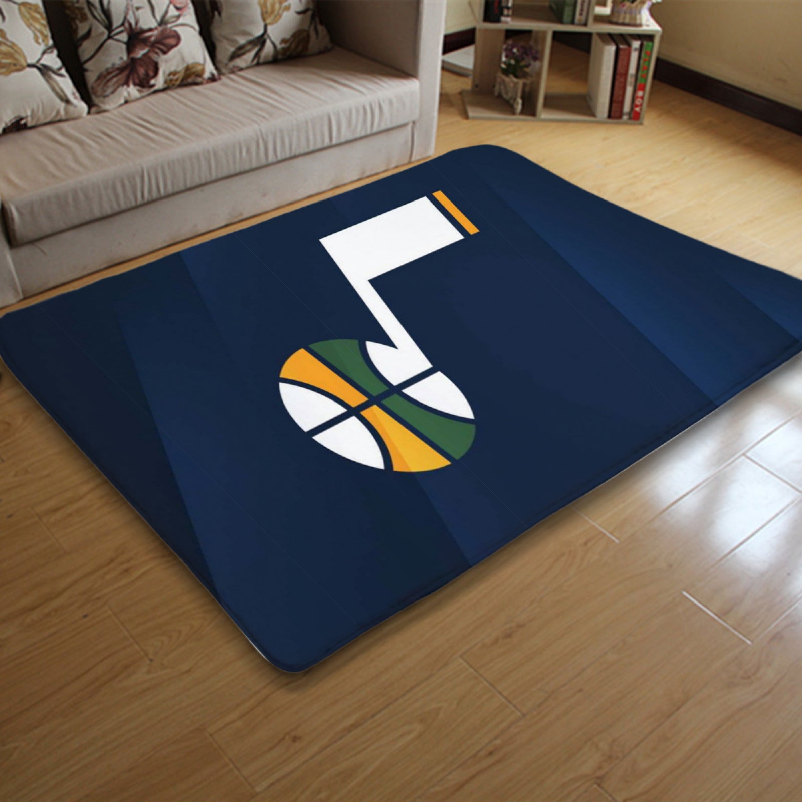 Utah Basketball Jazz Carpet Living Room Bedroom Mats Kitchen Bathroom Rug