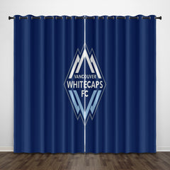 Vancouver Whitecaps FC Blackout Curtains Drapes For Window Treatment Set