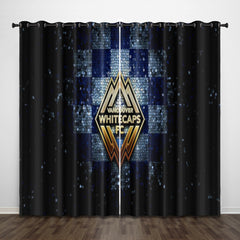 Vancouver Whitecaps FC Blackout Curtains Drapes For Window Treatment Set