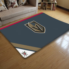 Vegas Golden Knights Hockey League Carpet Living Room Bedroom Mats Kitchen Bathroom Rugs