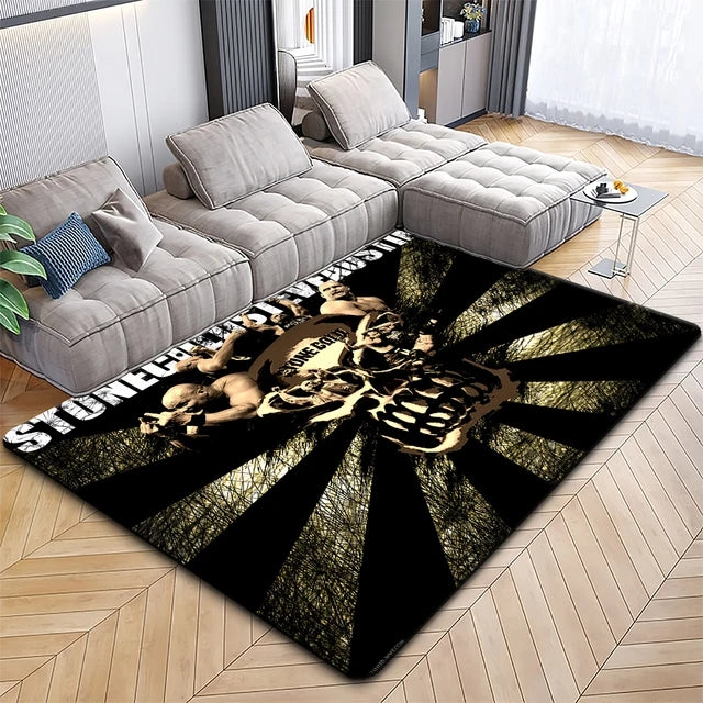 WWE RAW Carpet Living Room Bedroom Sofa Rug Door Mat
