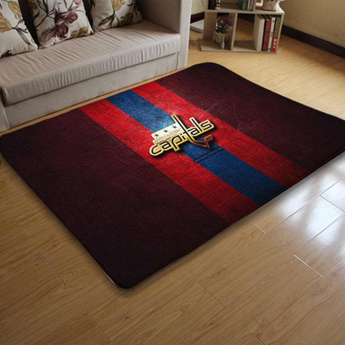 Washington Capitals Hockey League Carpet Living Room Bedroom Mats Kitchen Bathroom Rugs