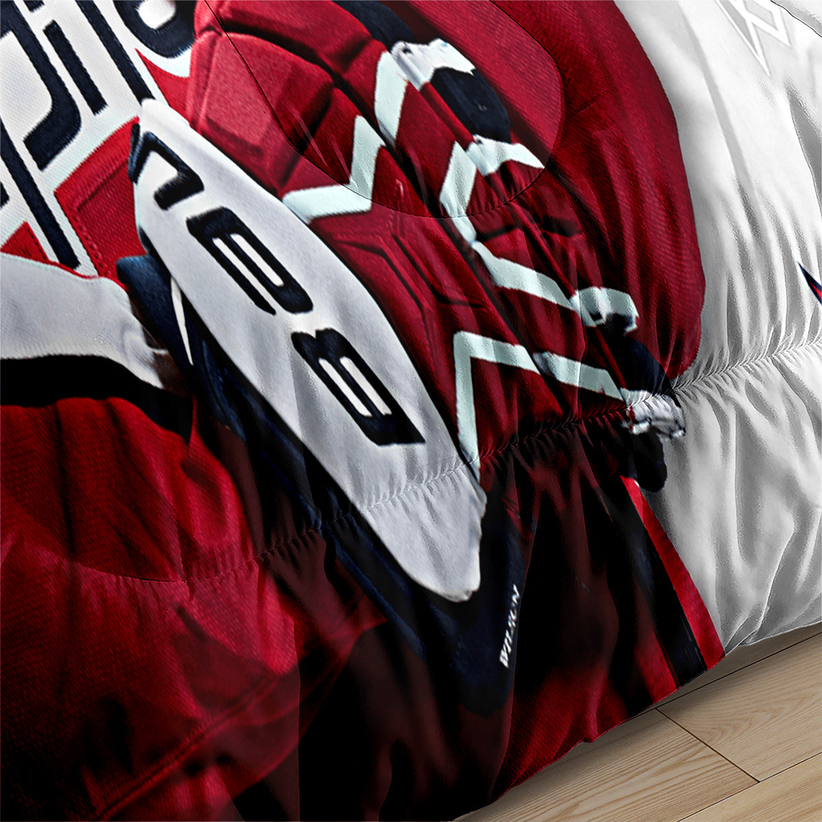 Washington Capitals Hockey League Comforter Pillowcase Sets Blanket All Season Reversible Quilted Duvet