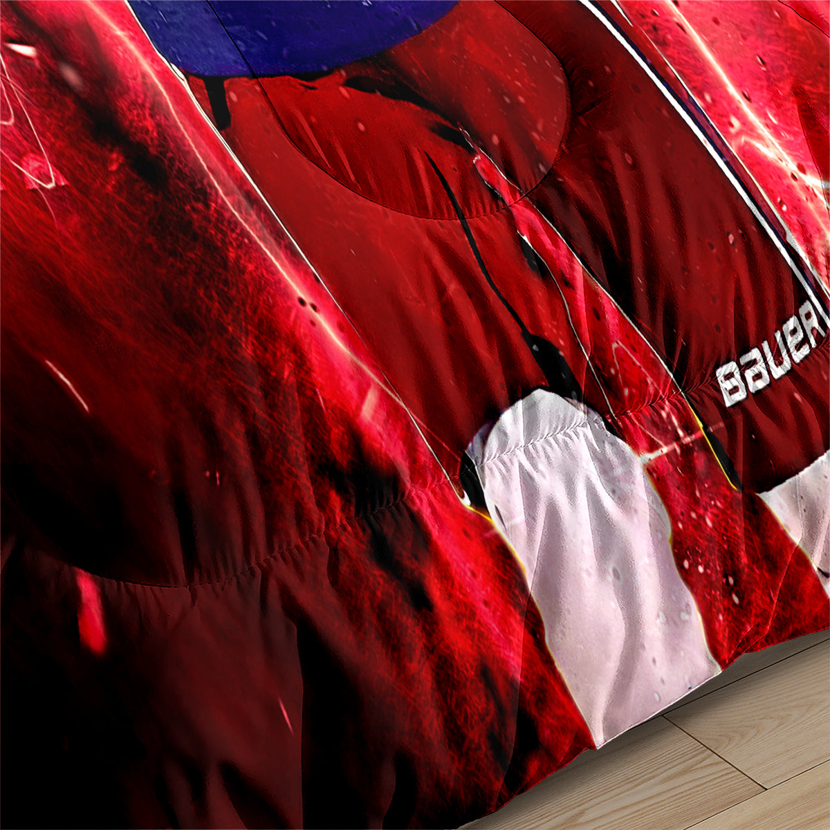 Washington Capitals Hockey League Comforter Pillowcase Sets Blanket All Season Reversible Quilted Duvet
