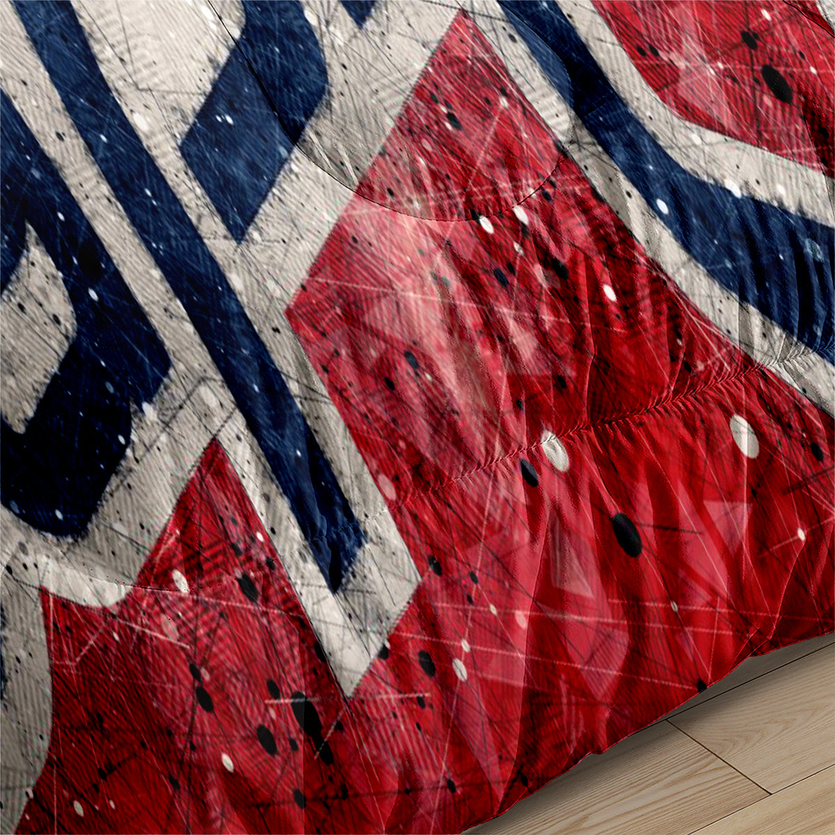 Washington Capitals Hockey League Comforter Pillowcase Sets Blanket All Season Reversible Quilted Duvet