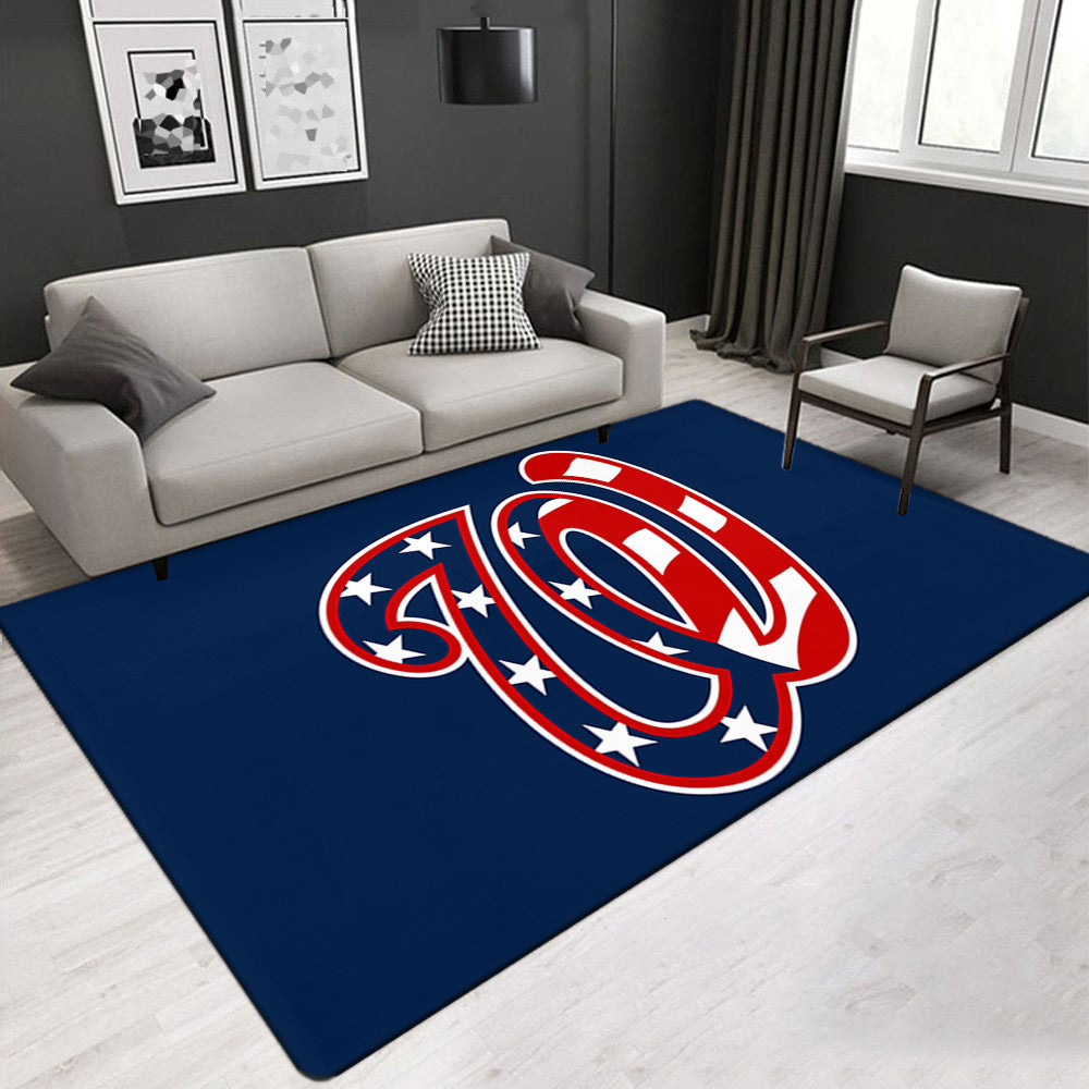 Washington Nationals Carpet Living Room Bedroom Mats Kitchen Bathroom Rugs