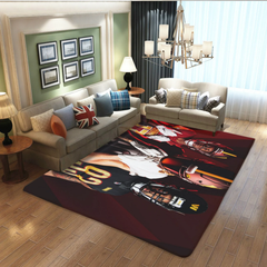 Washington Commanders Football Team Carpet Living Room Bedroom Mats Kitchen Bathroom Rugs