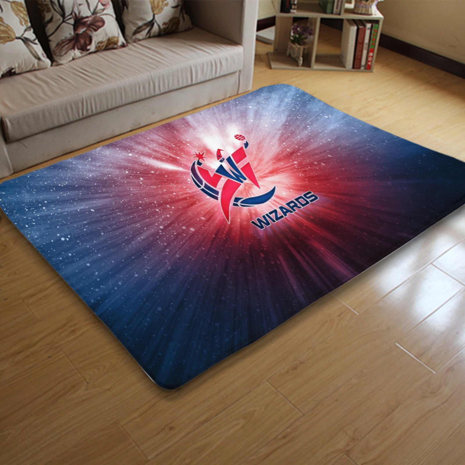 Washington Basketball WizardsCarpet Living Room Bedroom Mats Kitchen Bathroom Rug