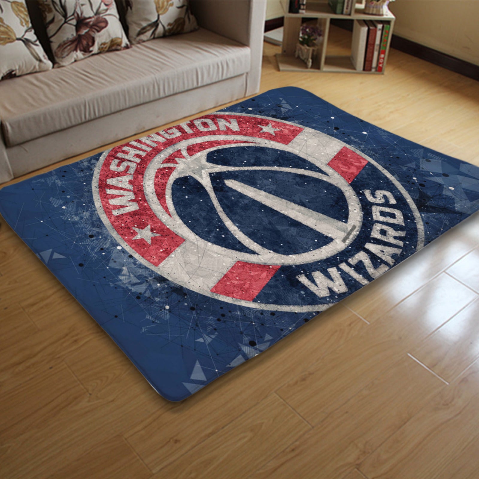 Washington Basketball WizardsCarpet Living Room Bedroom Mats Kitchen Bathroom Rug