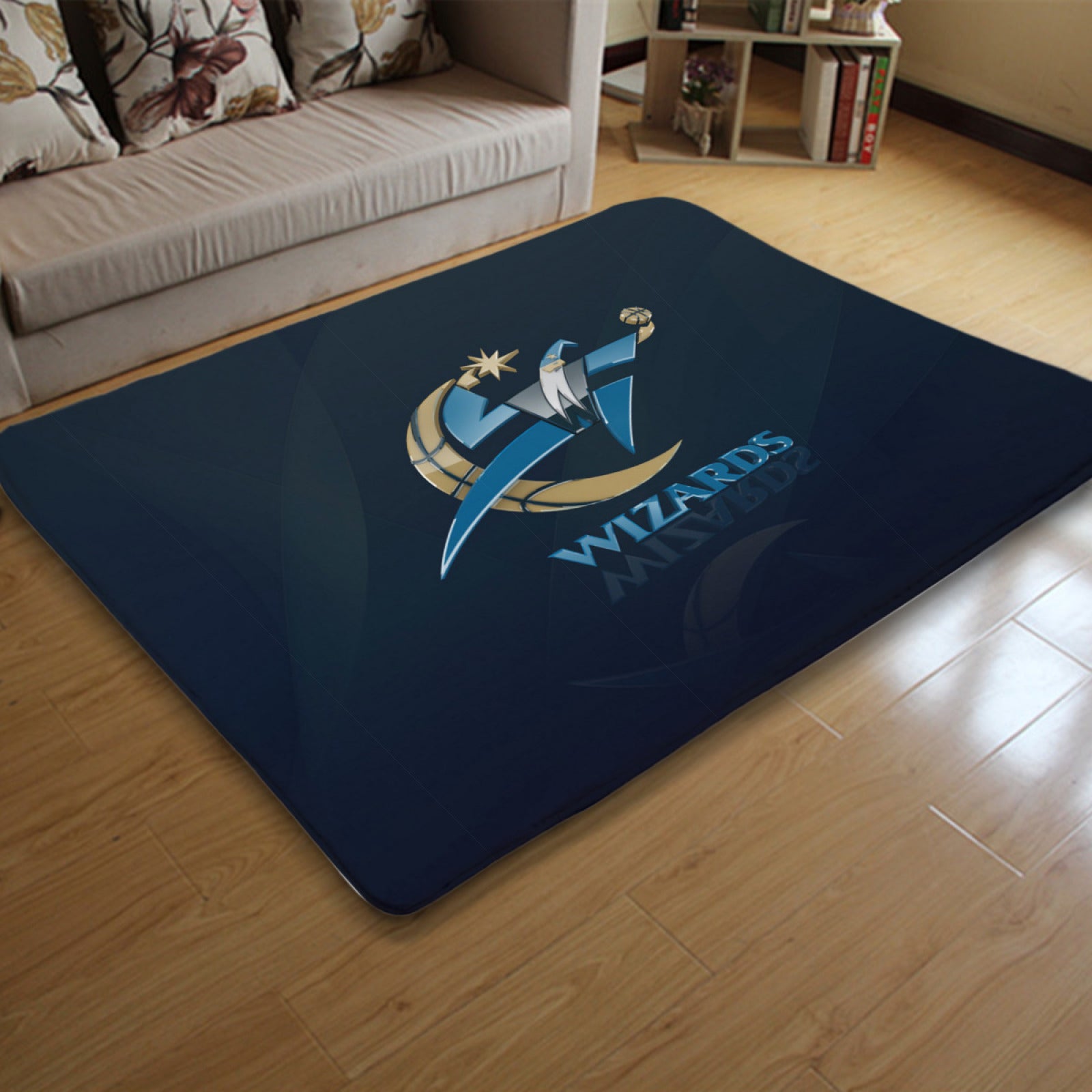 Washington Basketball WizardsCarpet Living Room Bedroom Mats Kitchen Bathroom Rug