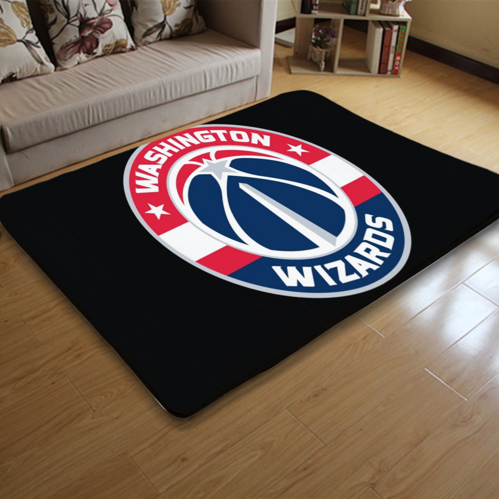 Washington Basketball WizardsCarpet Living Room Bedroom Mats Kitchen Bathroom Rug