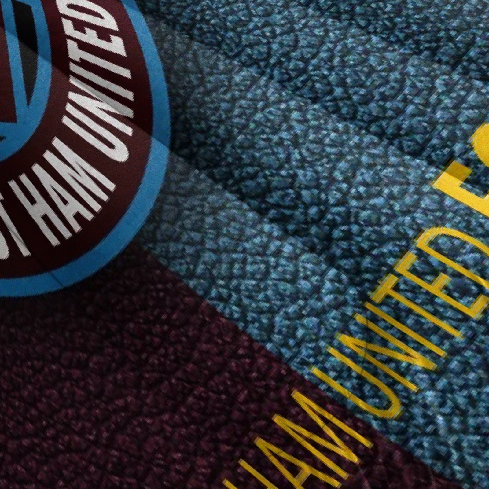 West Ham United Soccer Comforter Pillowcase Sets Blanket All Season Reversible Quilted Duvet