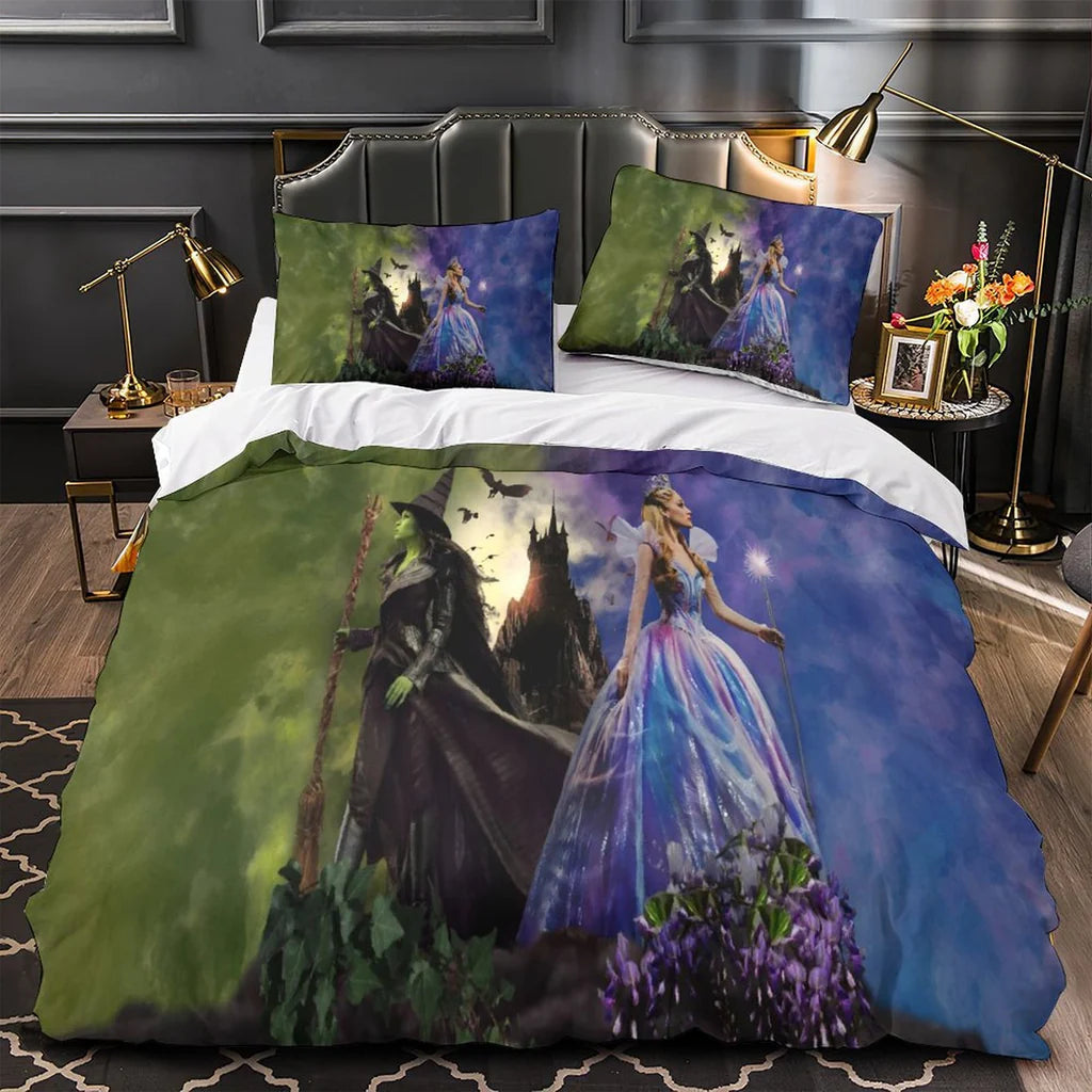 Wicked For Good Duvet Cover Quilt Case Pillowcase Bedding Set Without Filler