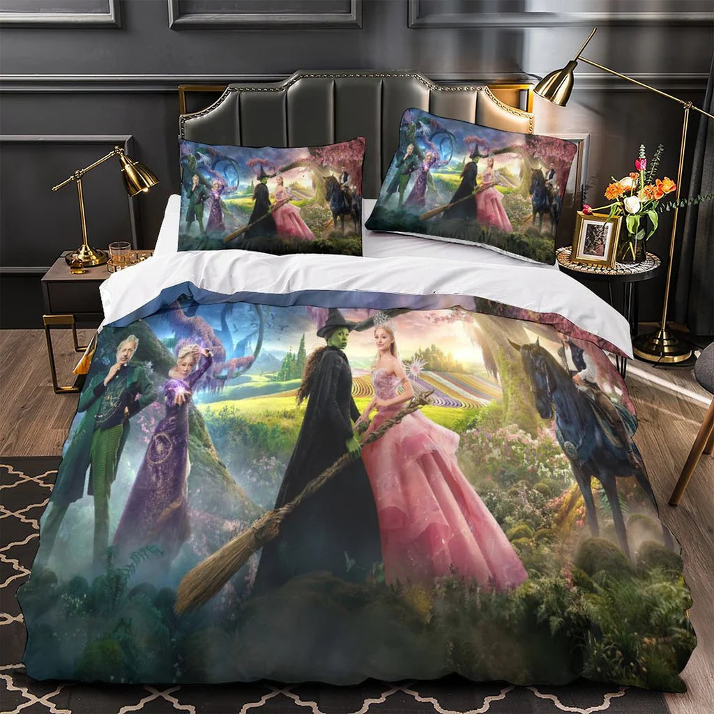 Wicked For Good Duvet Cover Quilt Case Pillowcase Bedding Set Without Filler