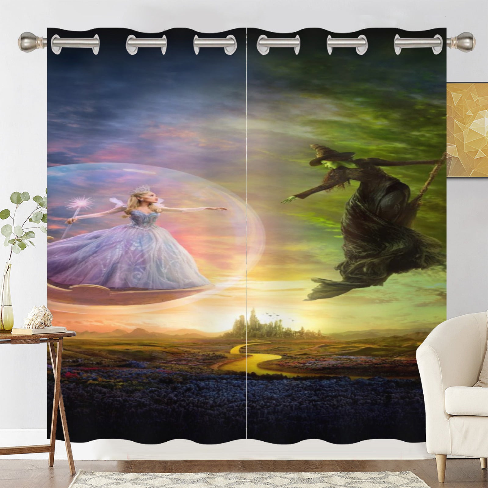 Wicked Part One Blackout Curtains Drapes for Window Treatment Set