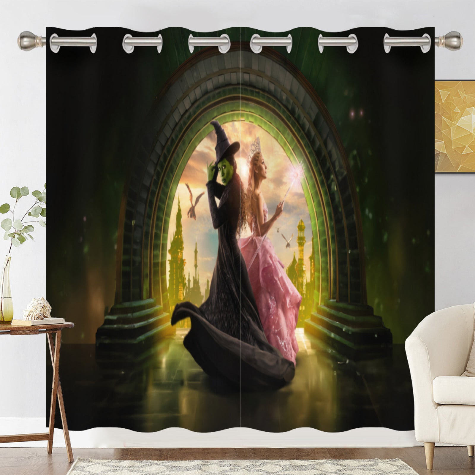 Wicked Part One Blackout Curtains Drapes for Window Treatment Set
