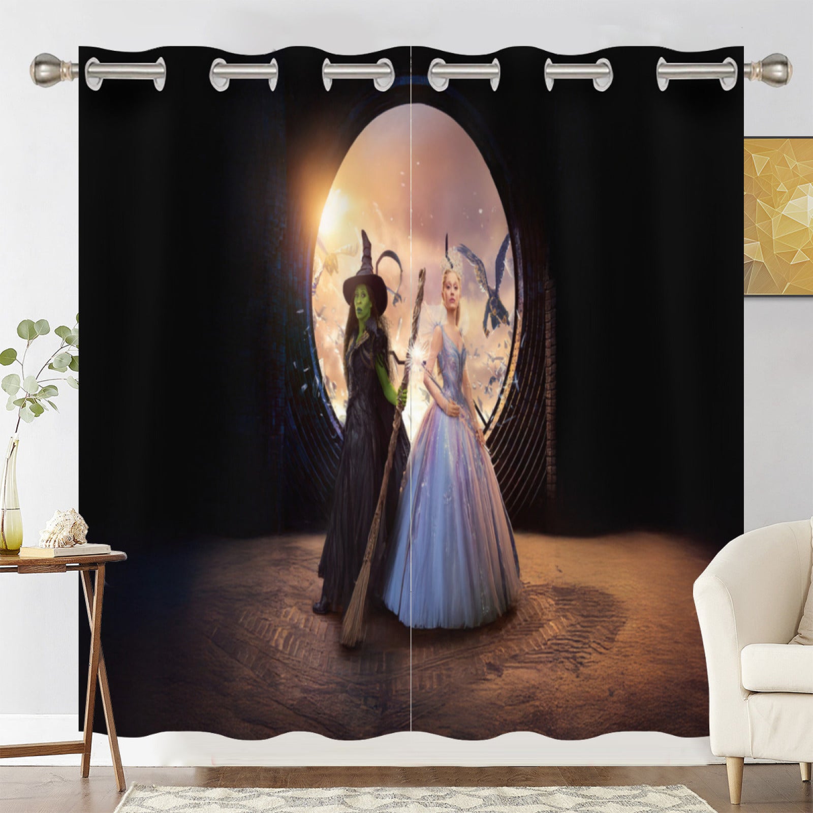 Wicked Part One Blackout Curtains Drapes for Window Treatment Set
