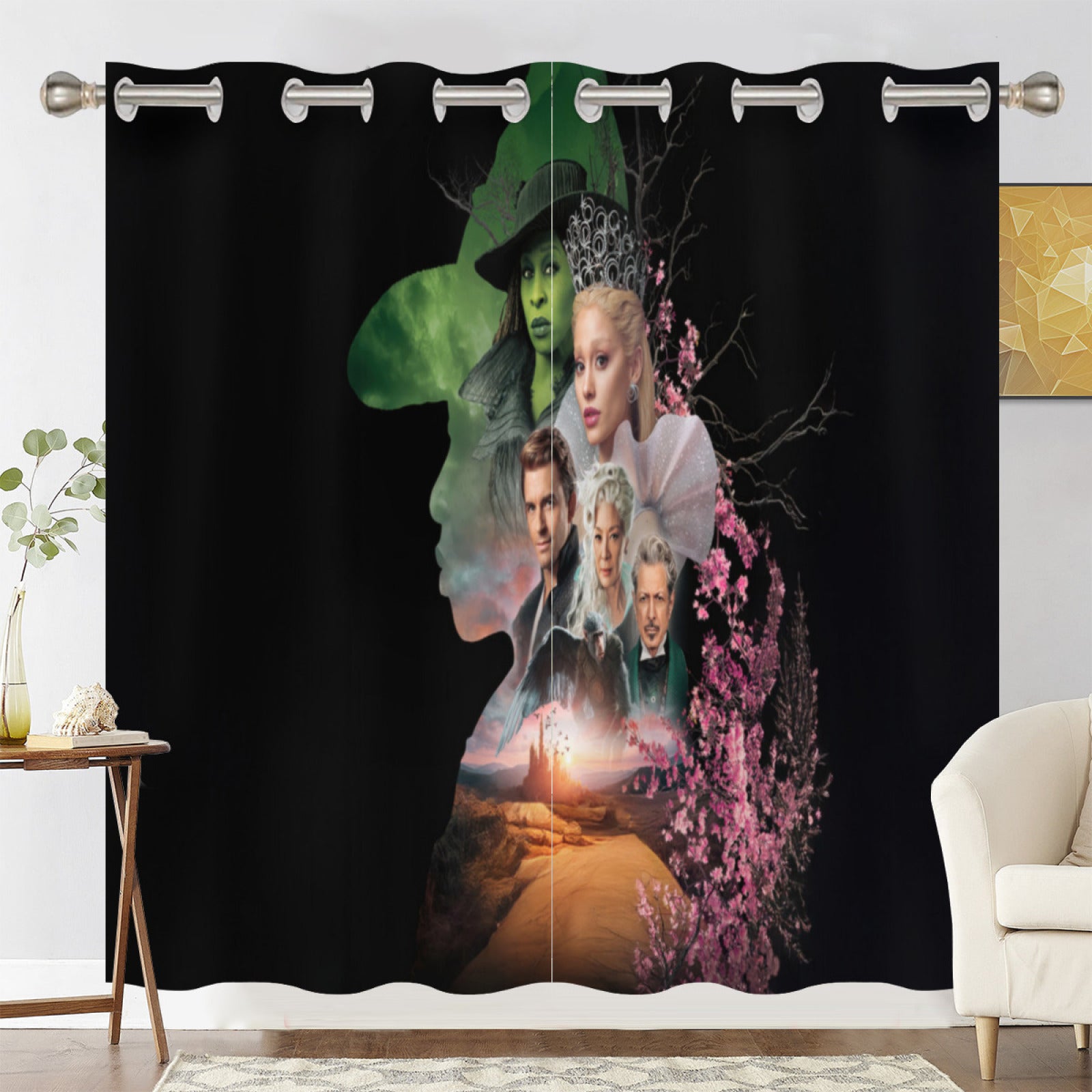 Wicked Part One Blackout Curtains Drapes for Window Treatment Set