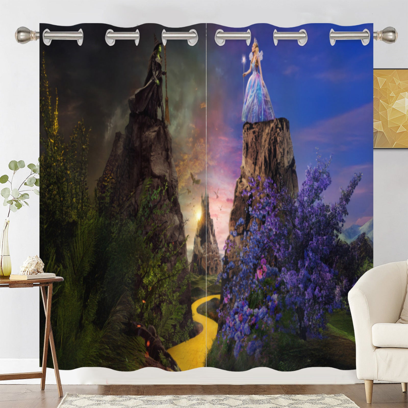 Wicked Part One Blackout Curtains Drapes for Window Treatment Set