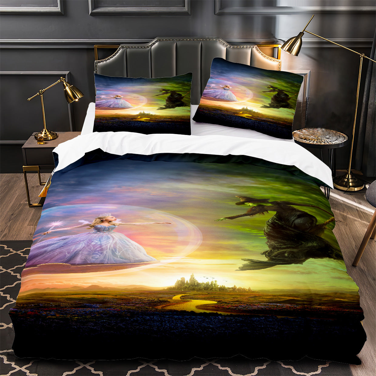 Wicked Part One Duvet Cover Quilt Case Pillowcase Bedding Set Without Filler