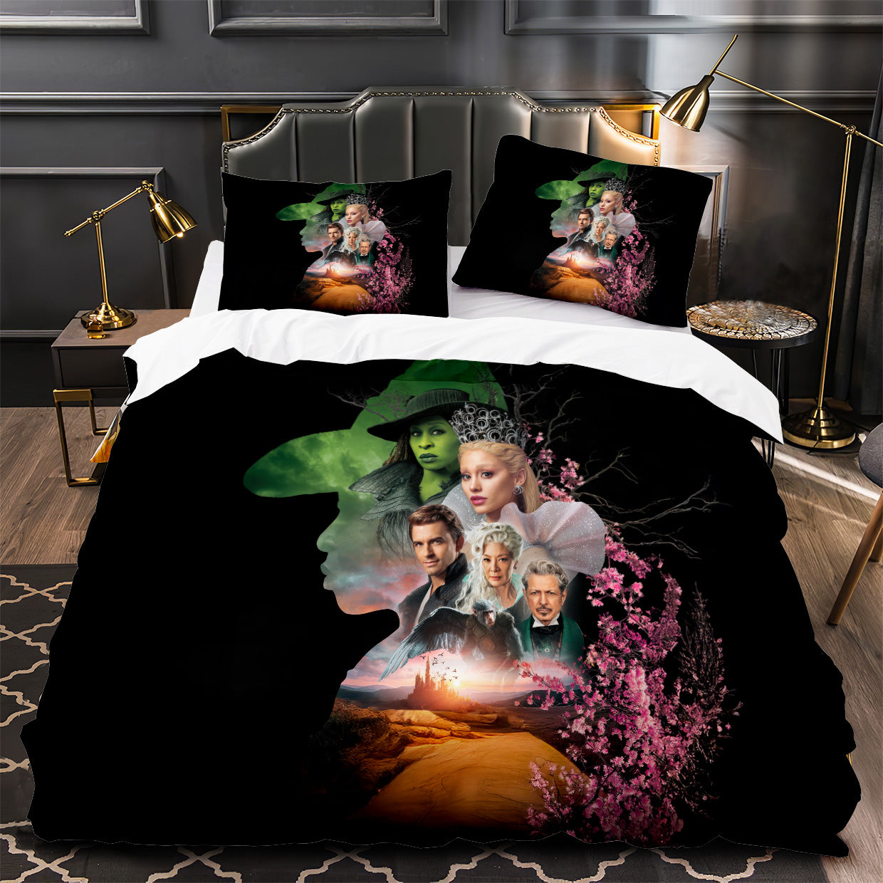 Wicked Part One Duvet Cover Quilt Case Pillowcase Bedding Set Without Filler